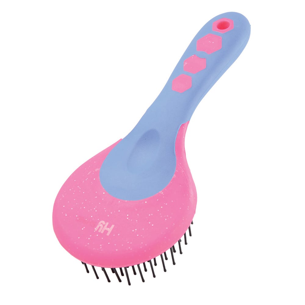 ProGroom Hex Mane & Tail Brush by Hy Equestrian - Nags Essentials