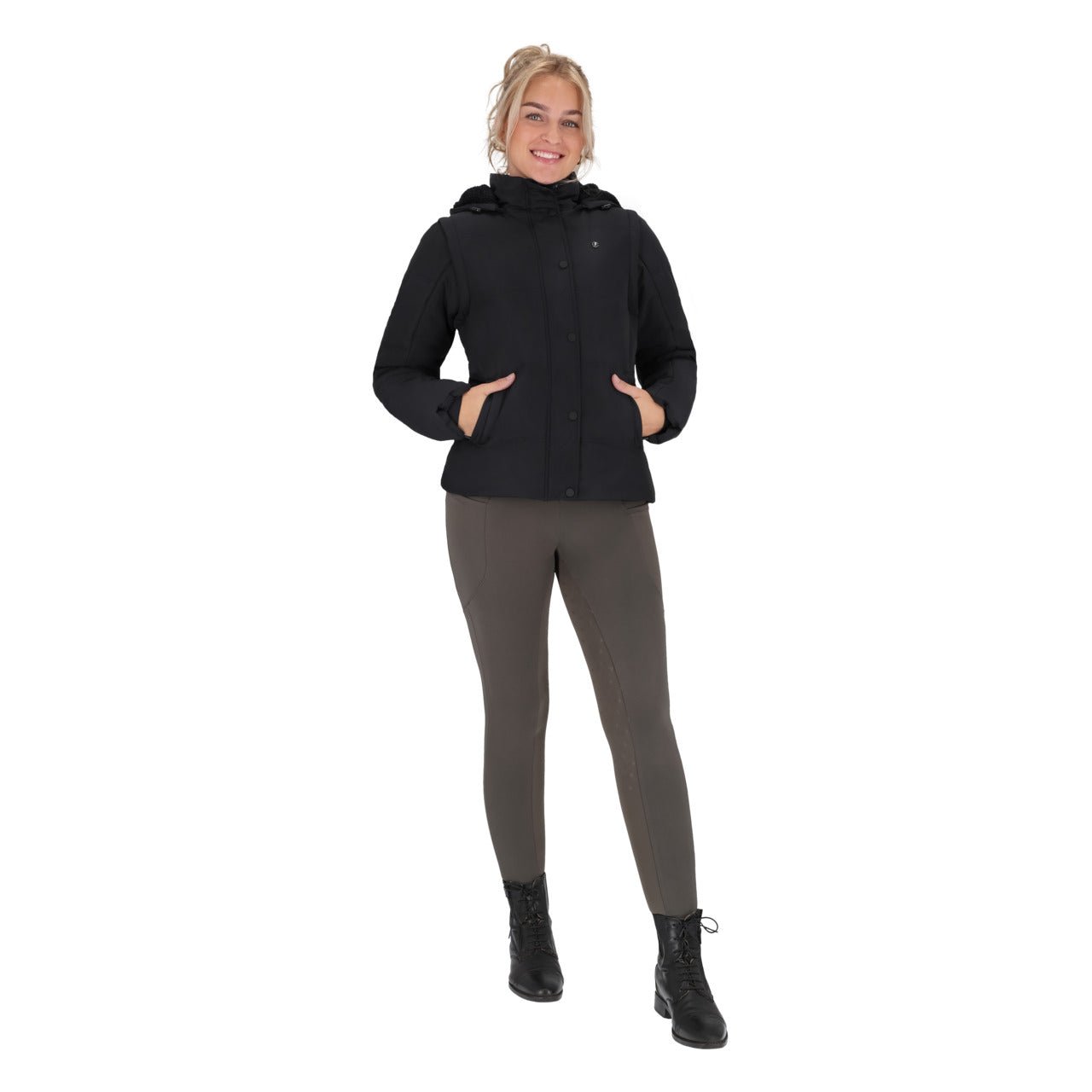 Rayah Winter Jacket with detachable sleeves - Nags Essentials