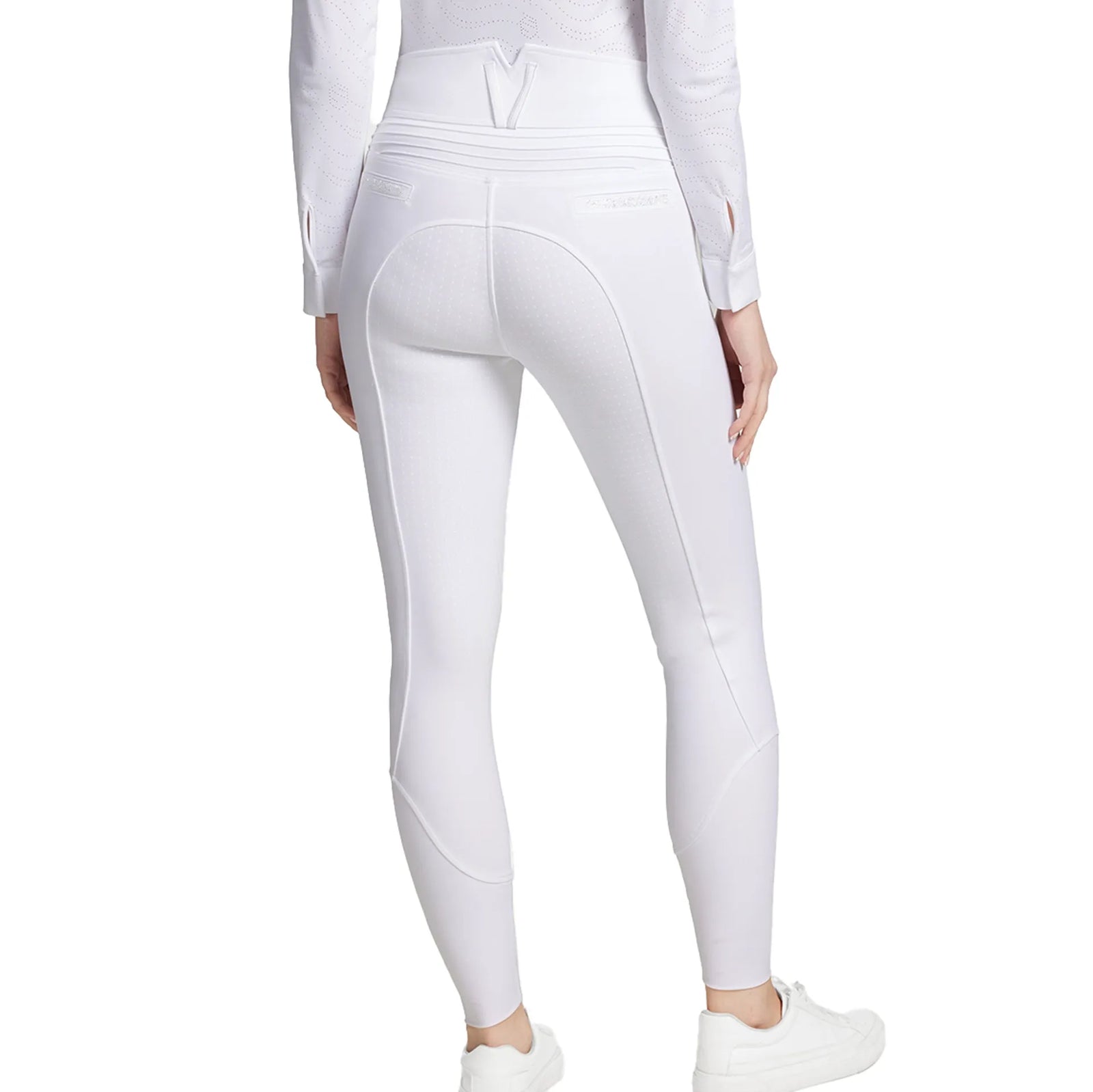 Samshield Claranova Ladies Competition Breeches Full Grip White
