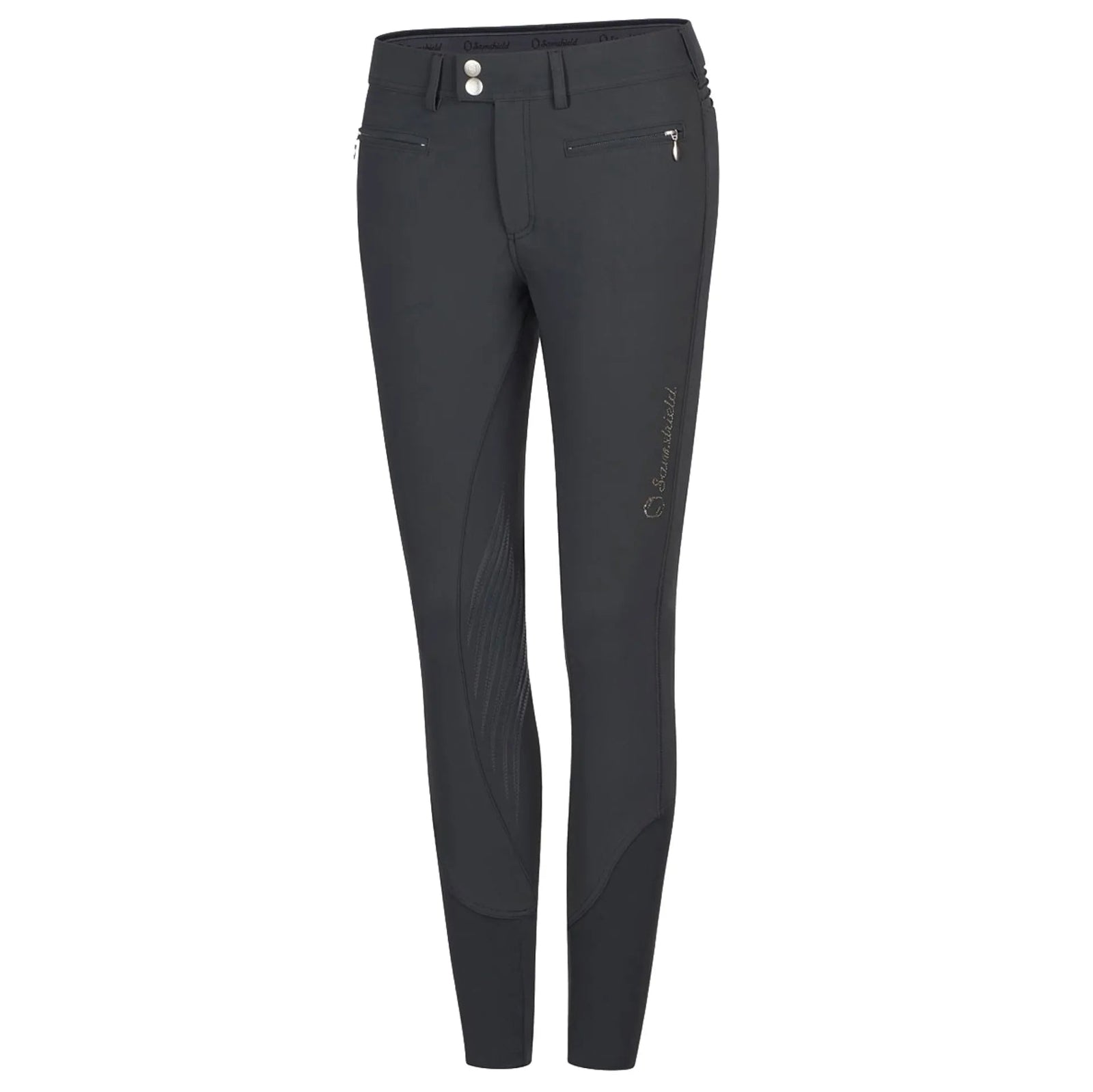 Samshield Adele Knee Grip Anthracite Breeches - Nags Essentials