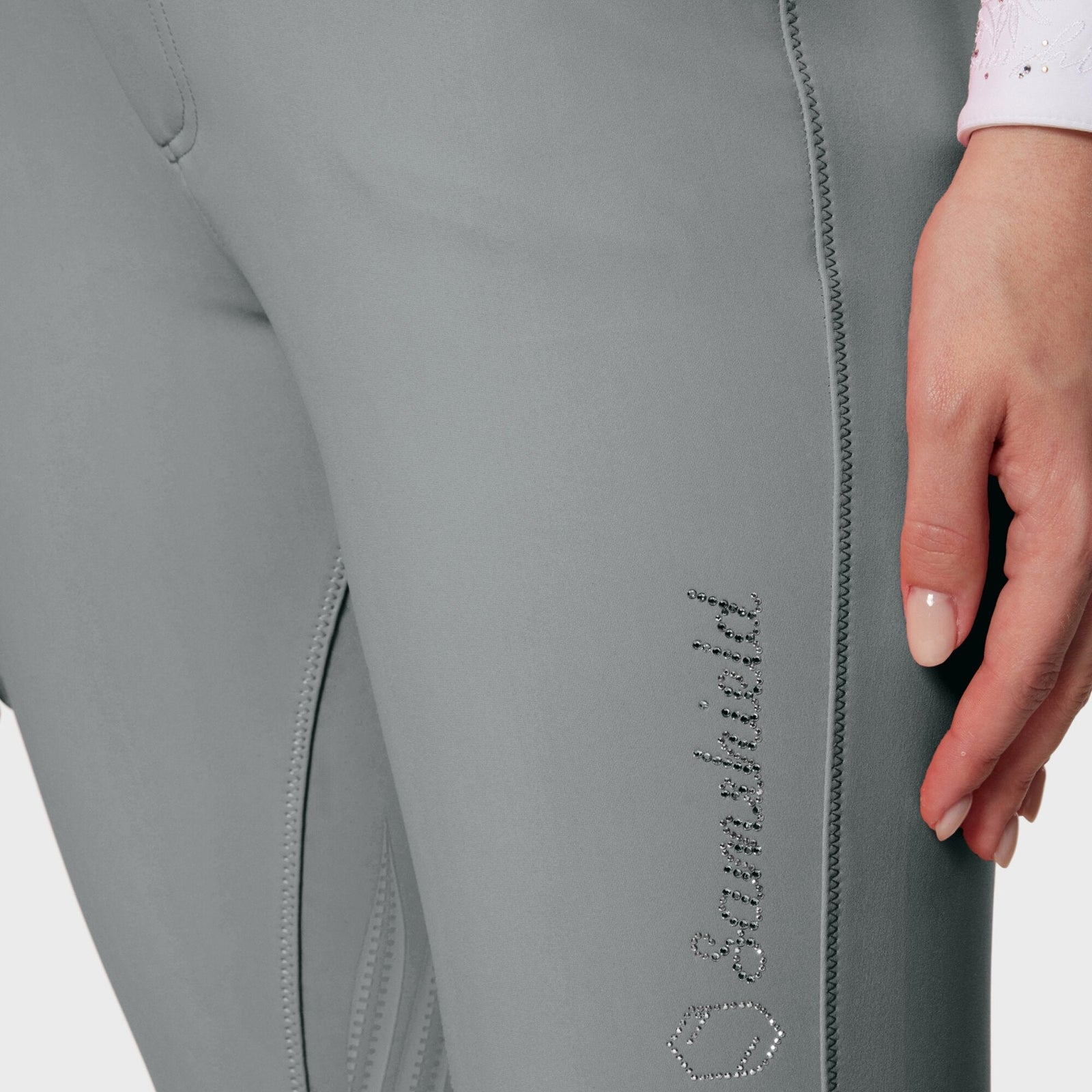 Samshield Adele Knee Grip Ladies Breeches Nickel - Nags Essentials