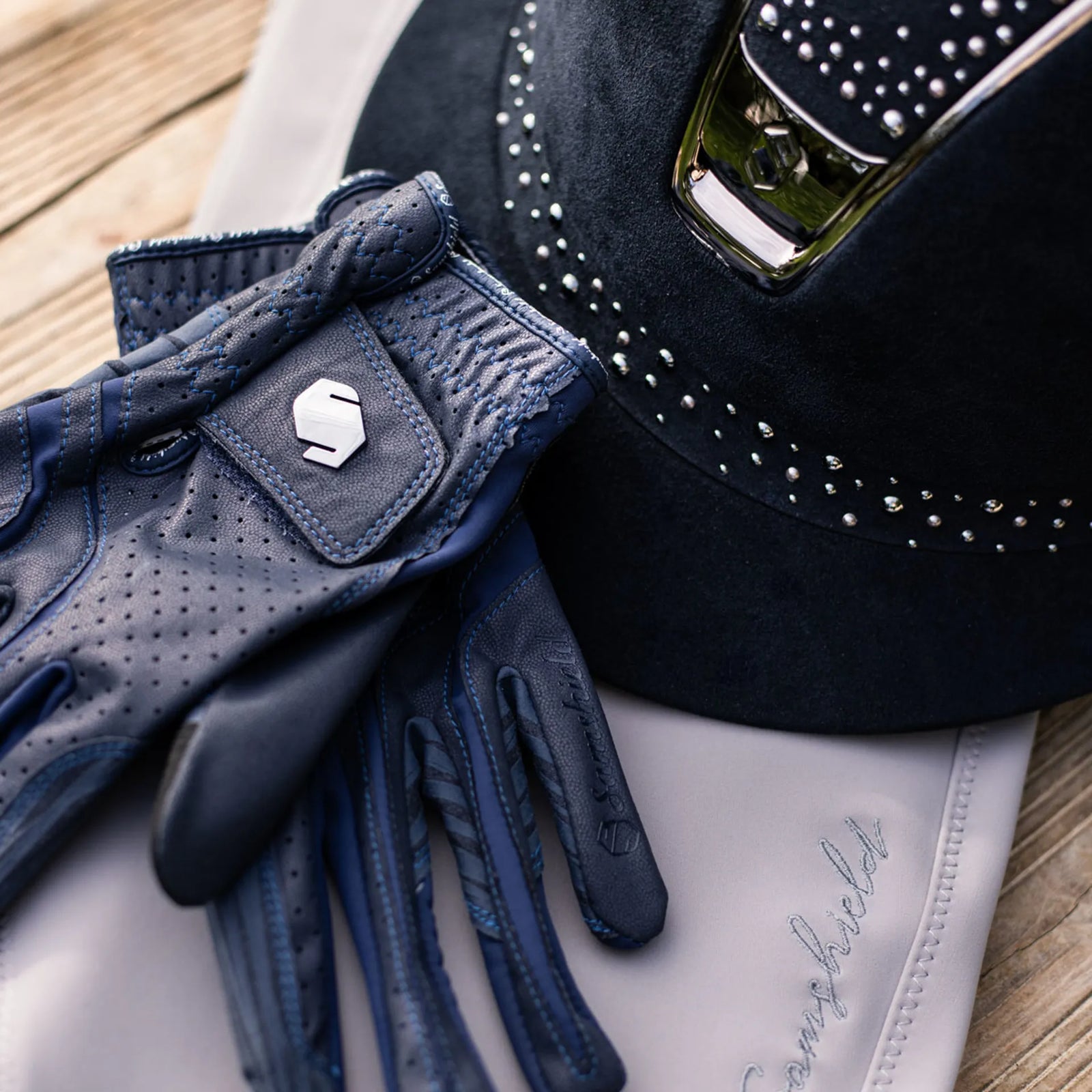 Samshield V-Skin Blazon Gloves Blue