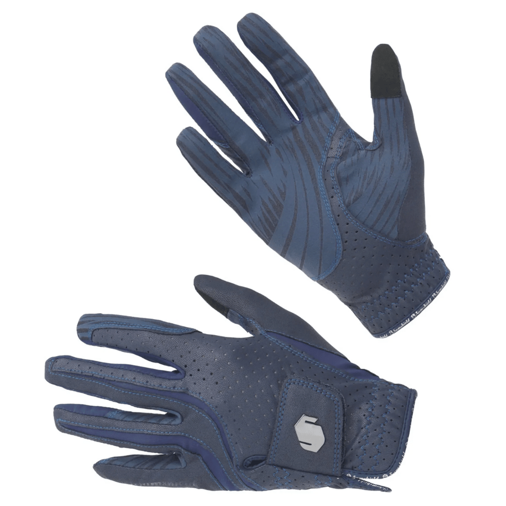 Samshield V-Skin Blazon Gloves Blue - Nags Essentials
