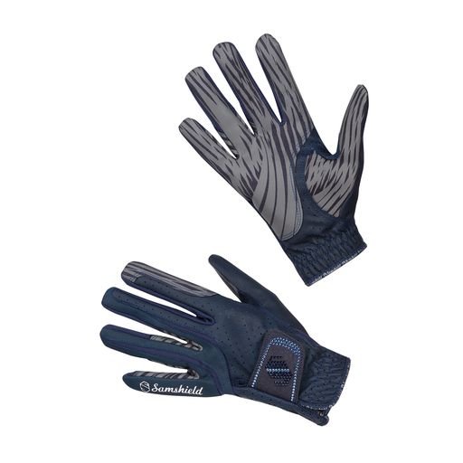 Samshield V-Skin Swarovski Gloves Blue/Blue - Nags Essentials