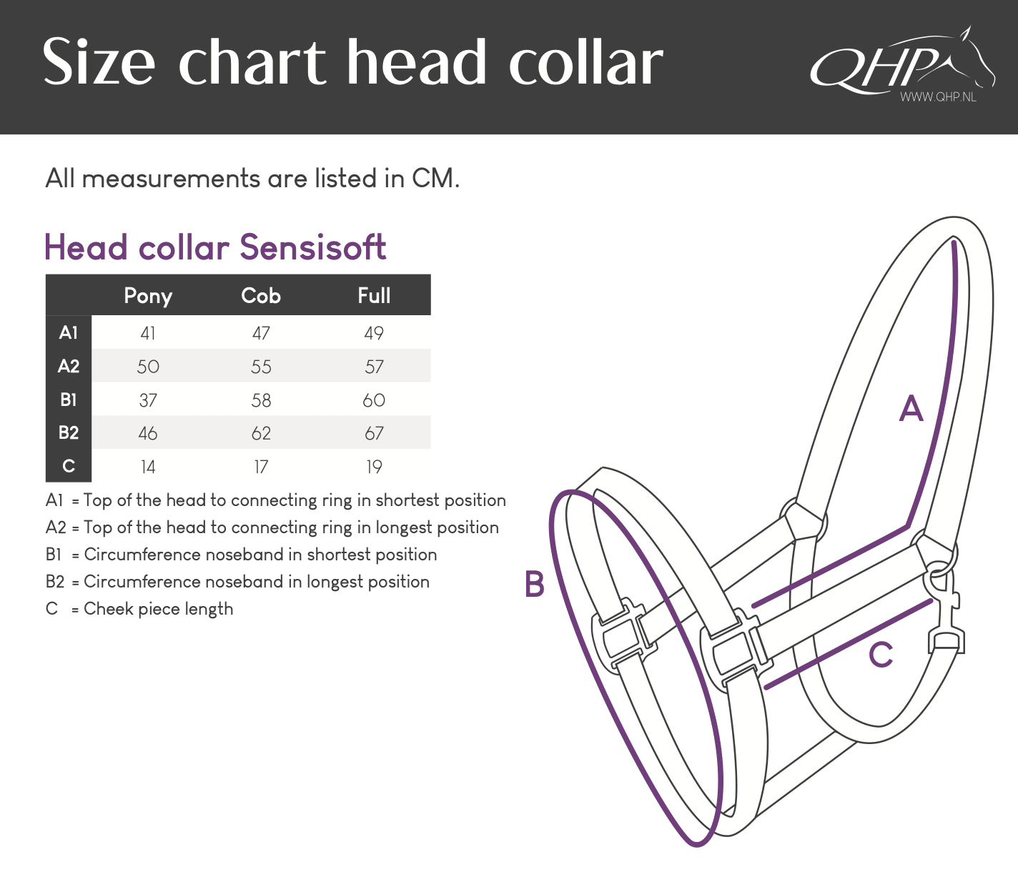 SensiSoft Anatomical Headcollar - Nags Essentials