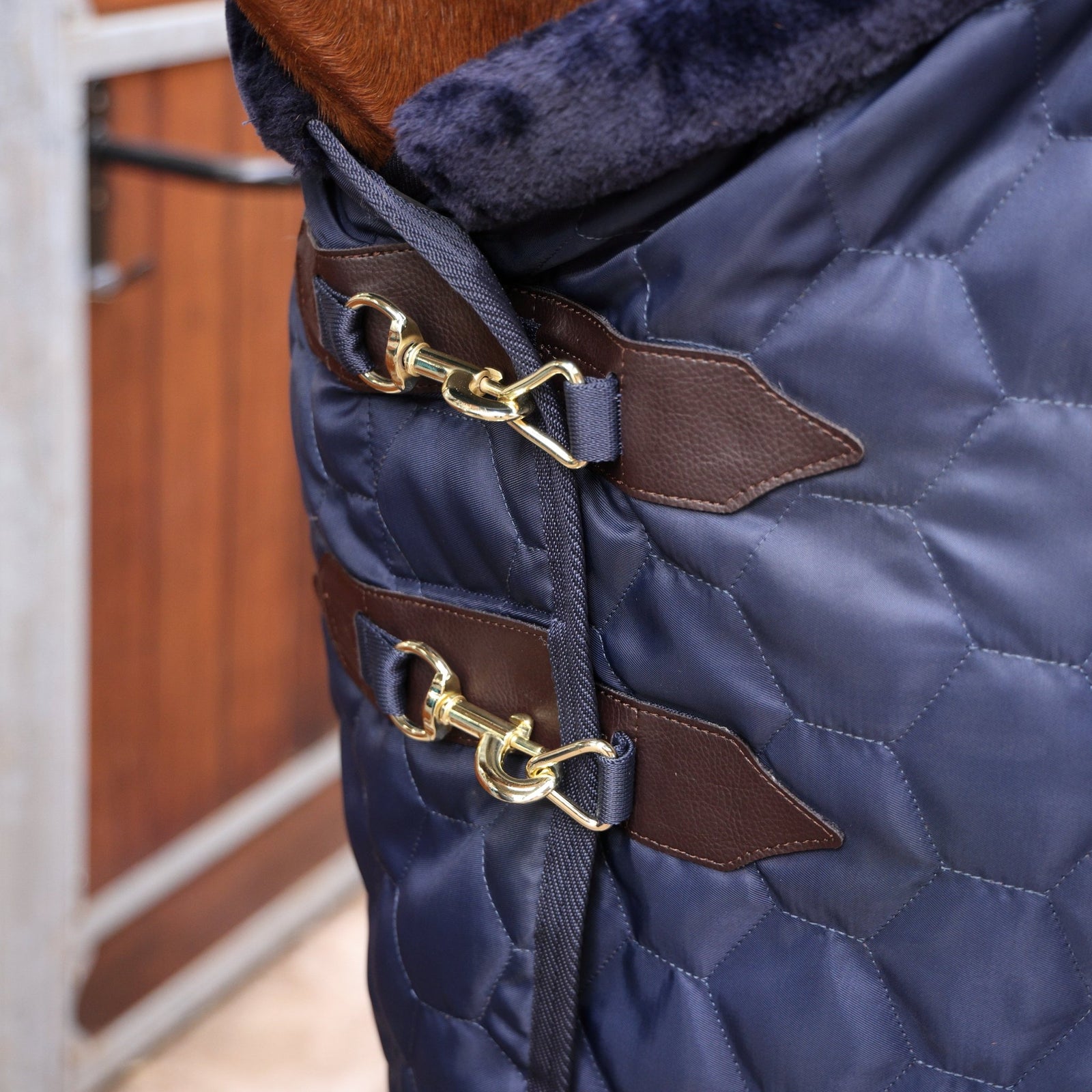 Shires Deluxe Quilted Rug - Navy - Nags Essentials