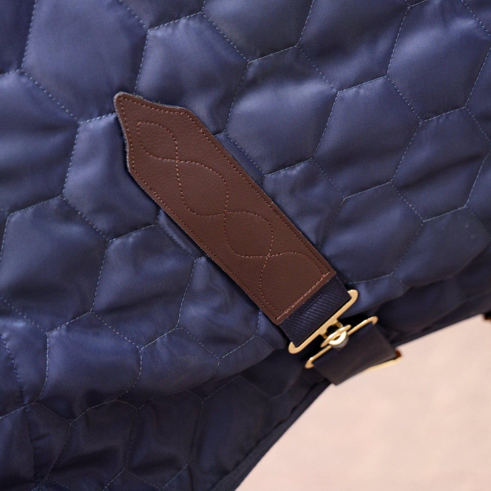Shires Deluxe Quilted Rug - Navy - Nags Essentials