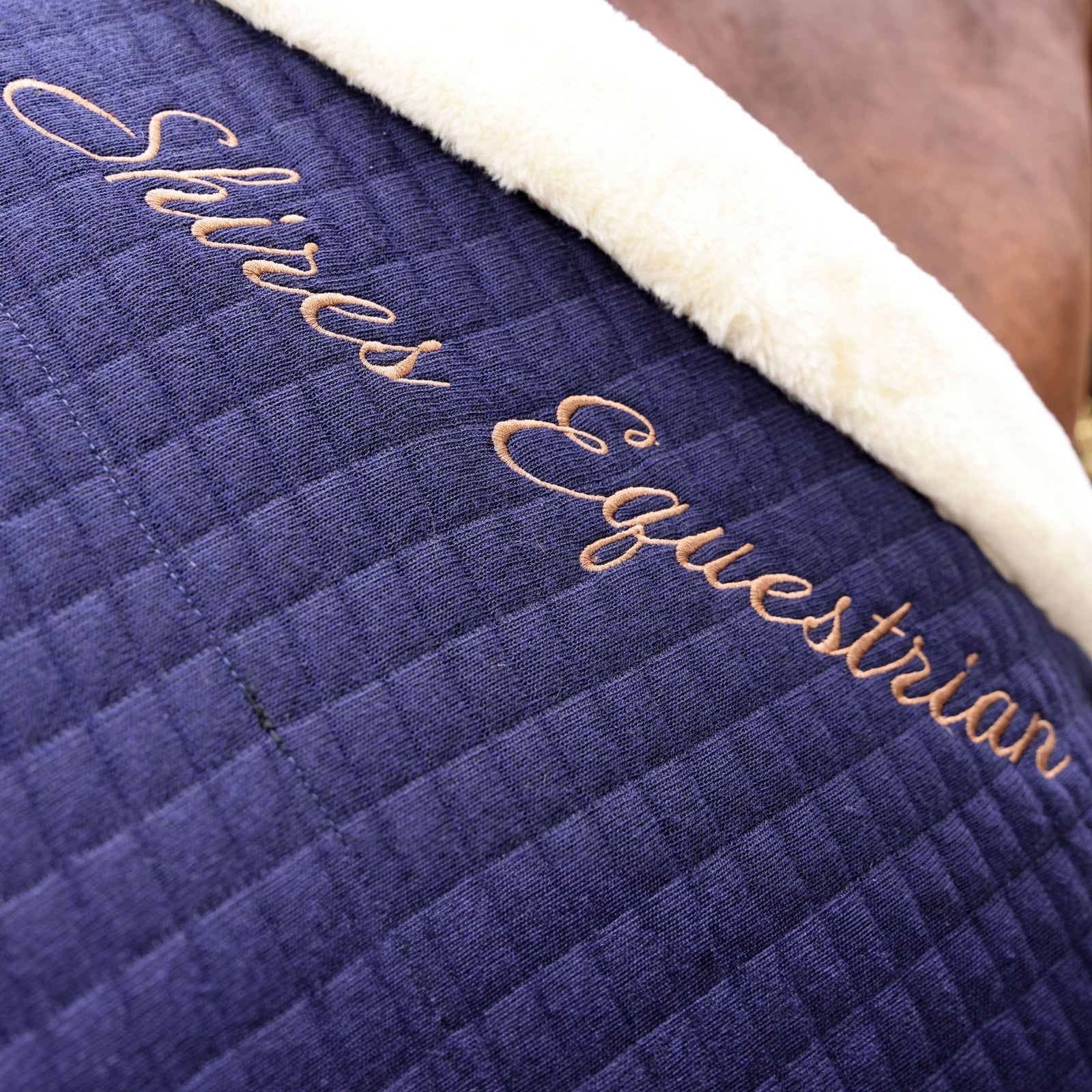 Shires Deluxe Tech Cooler - Navy - Nags Essentials