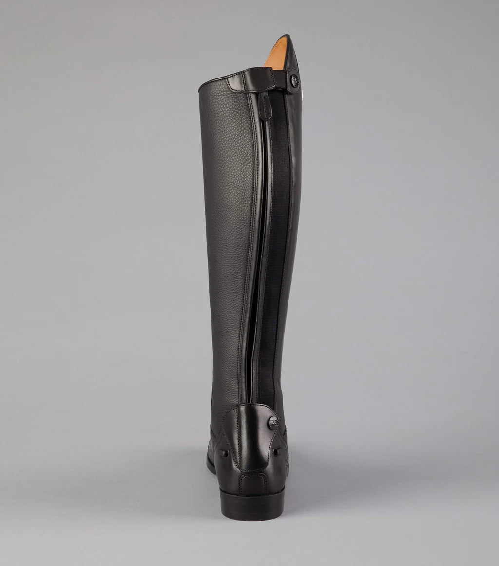 Premier Equine Silentio Mens Tall Leather Field Boot - Black
