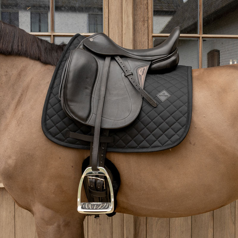 Skin Friendly Saddle Pad Sheepskin Diamond Dressage - Nags Essentials