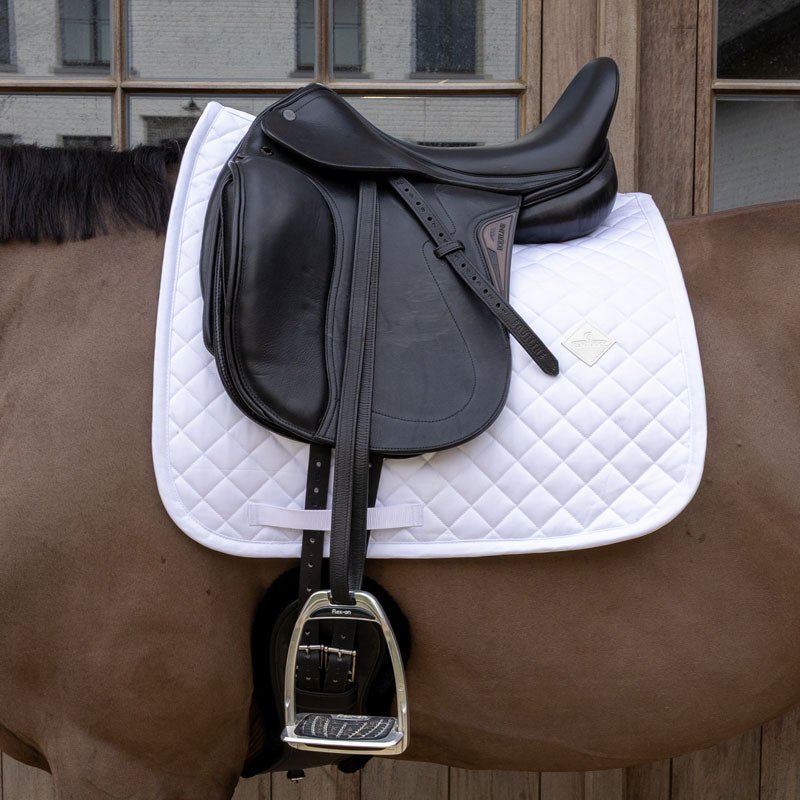 Skin Friendly Saddle Pad Sheepskin Diamond Dressage - Nags Essentials