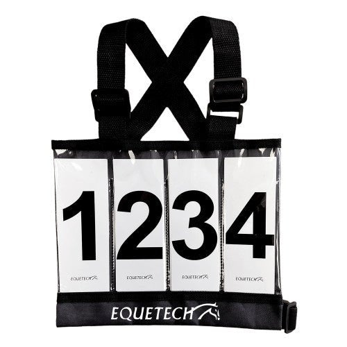 Teen Eventing Cross Country Number Bib + Numbers - Nags Essentials