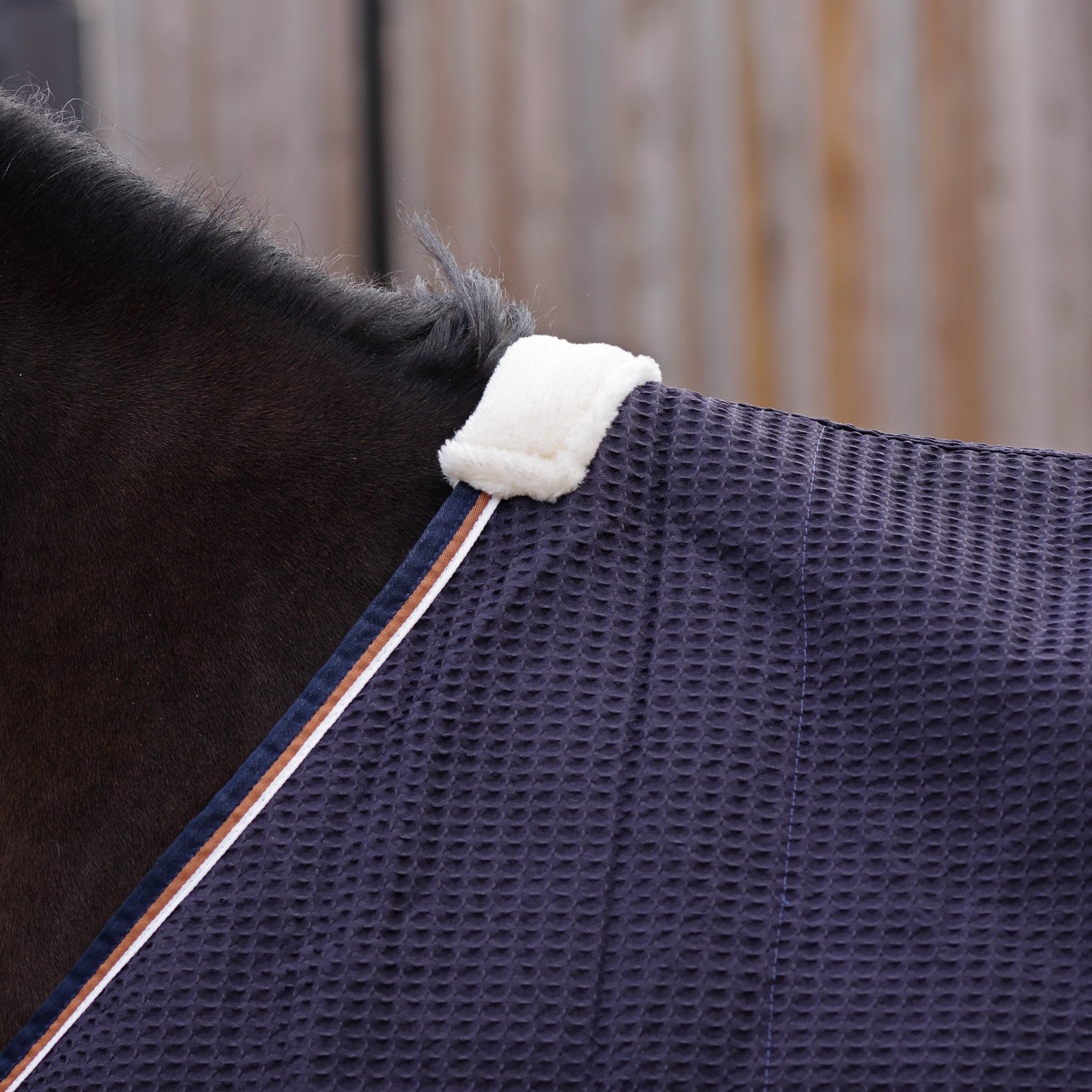 Tempest Original Waffle Rug - Navy - Nags Essentials