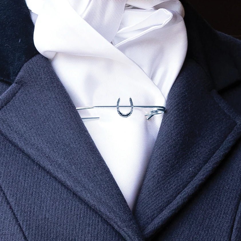 Traditional Horseshoe Stock Pin - Nags Essentials