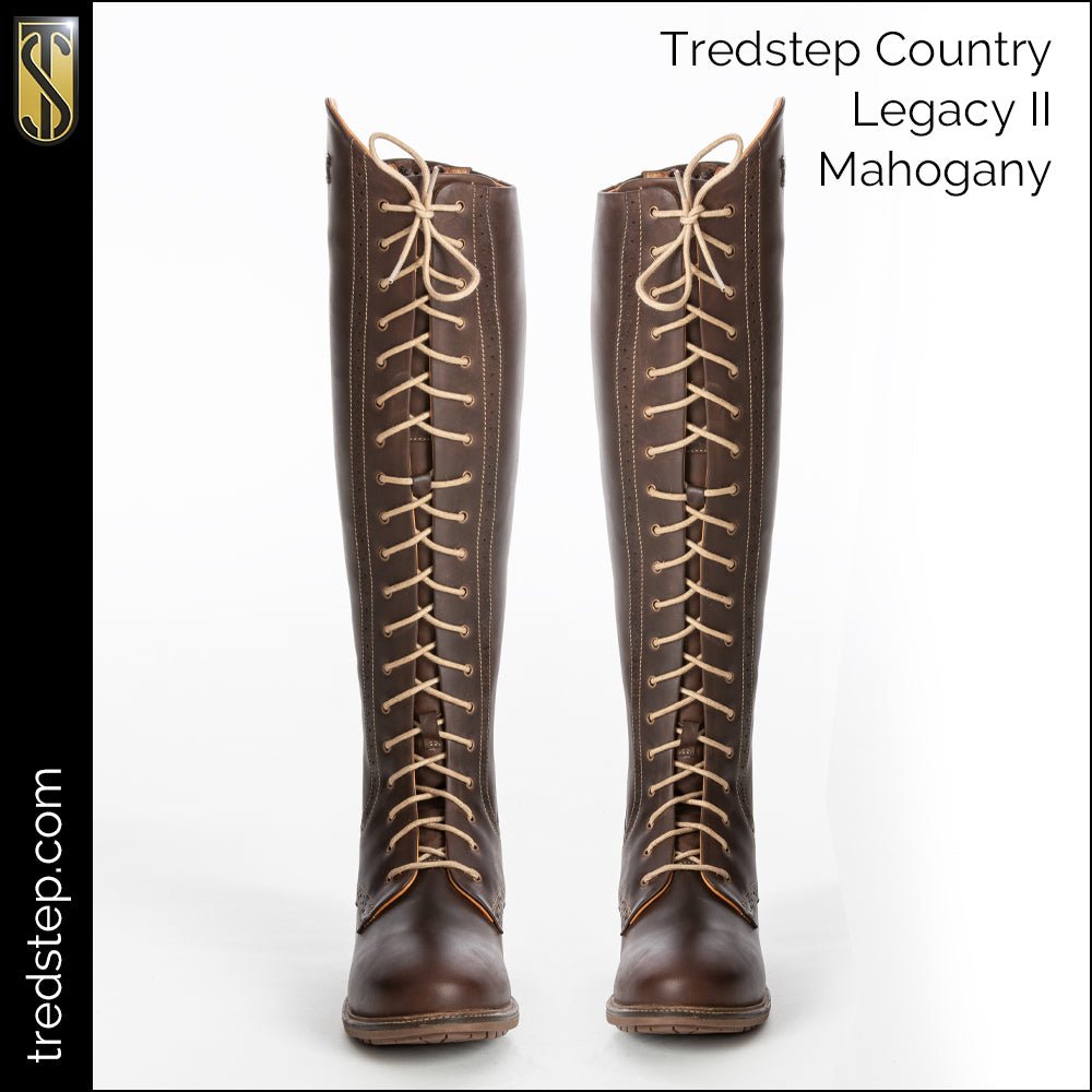 Tredstep Legacy II Tall Front Lace Country Boots - Nags Essentials