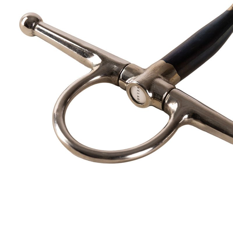 Velari Full Cheek Bit Double Jointed Sweet Iron - Nags Essentials