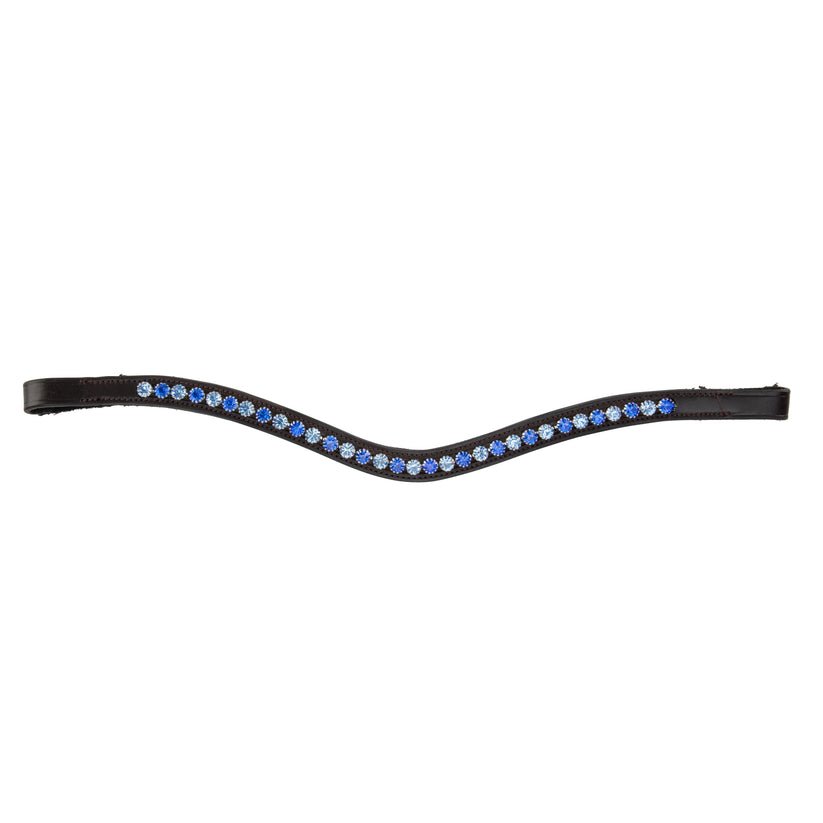 Velociti GARA Blue Diamante Browband - Nags Essentials