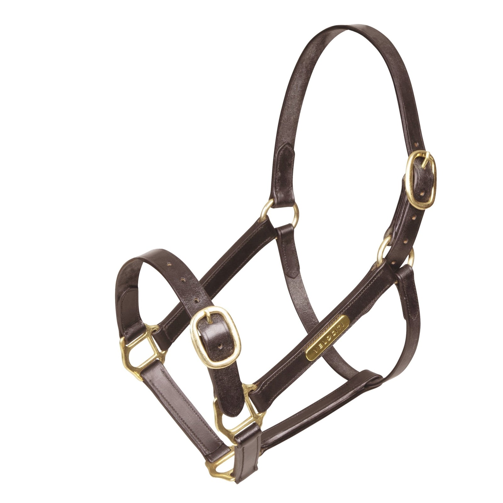 Velociti GARA Fully Adjustable Leather Headcollar - Nags Essentials