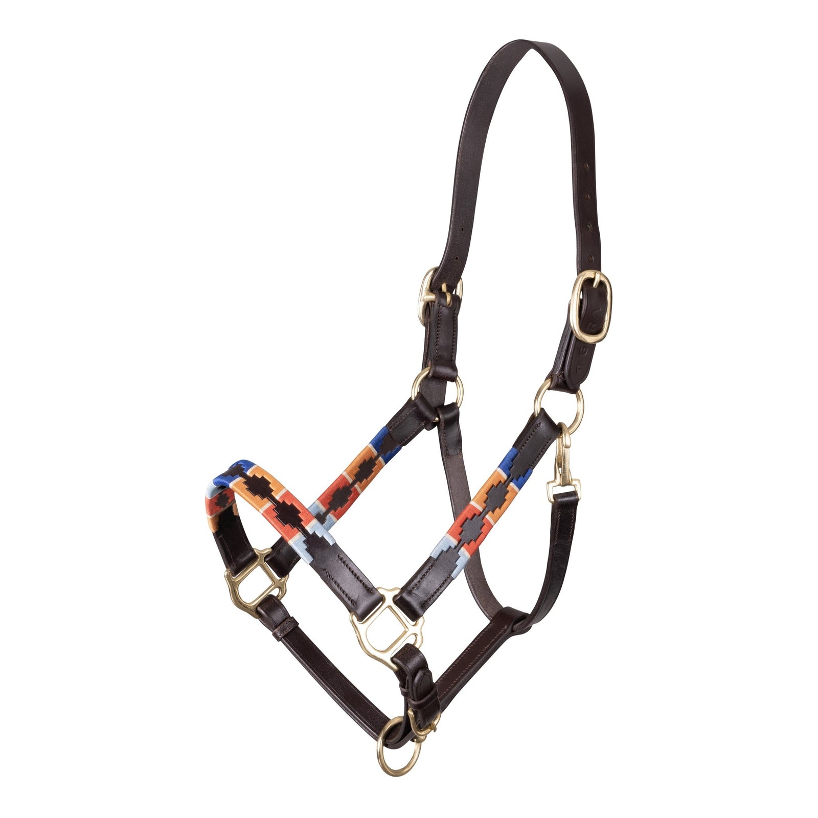 Velociti GARA Leather Polo Headcollar - Nags Essentials