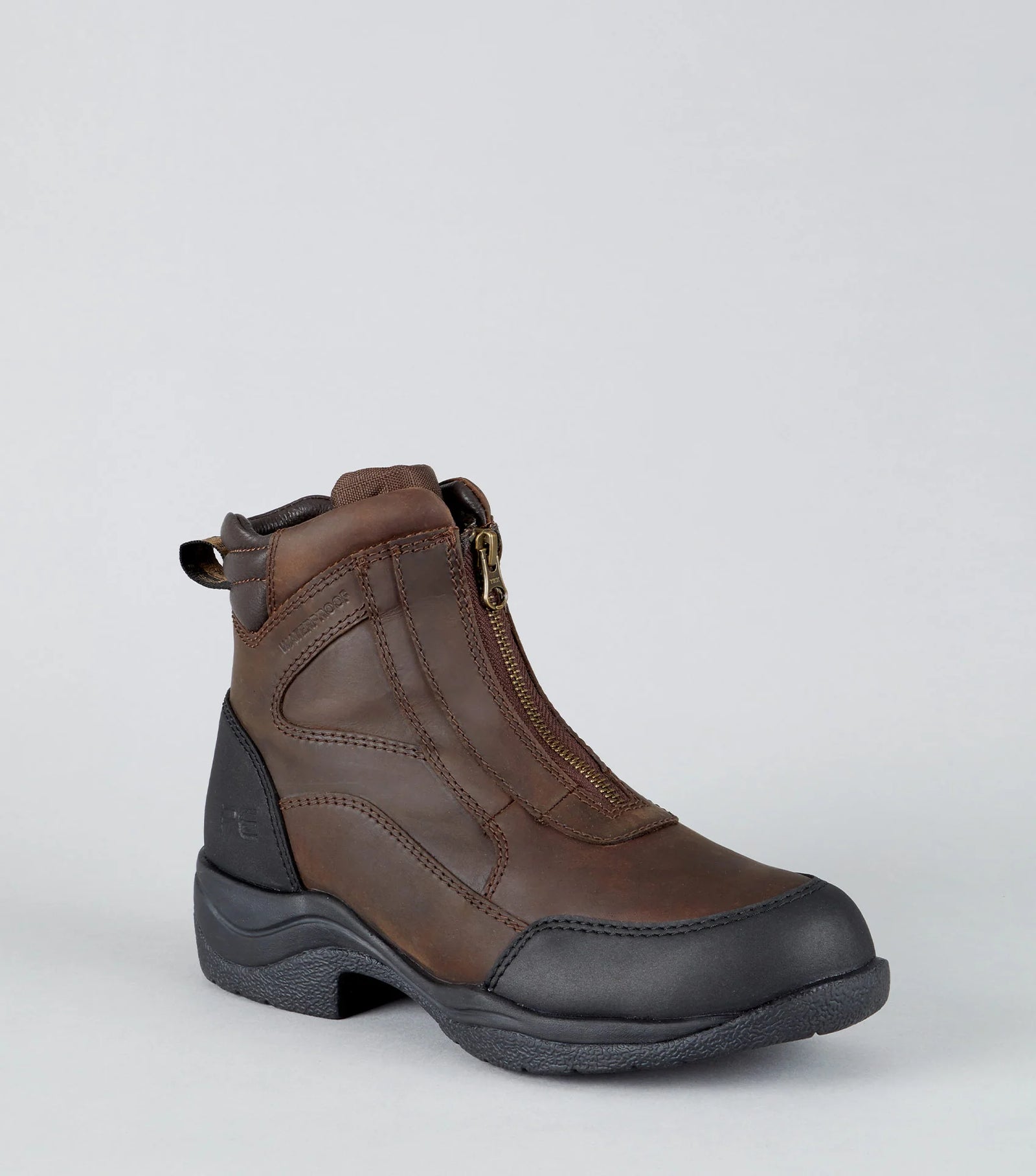 Premier Equine Vinci Waterproof Zip Front Boot - Brown