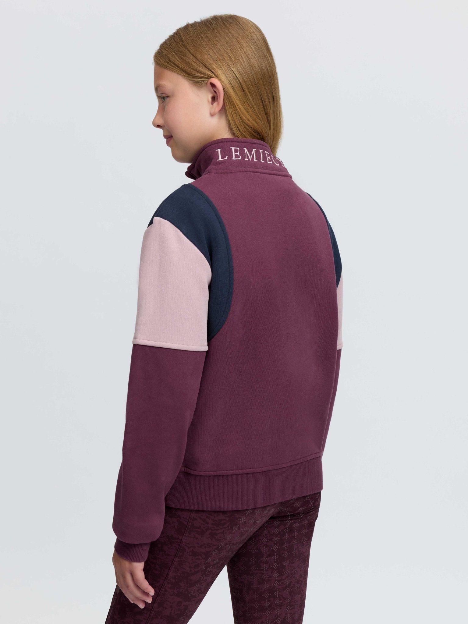 Young Rider Viola Quarter Zip Sweat - Nags Essentials
