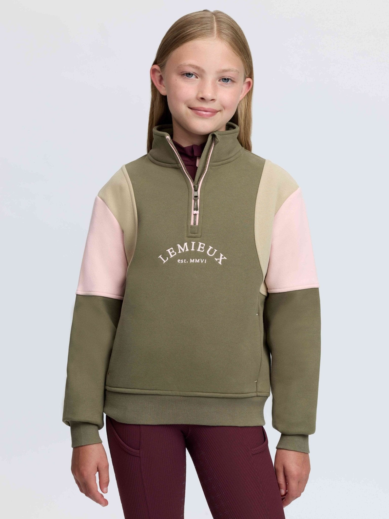 Young Rider Viola Quarter Zip Sweat - Nags Essentials