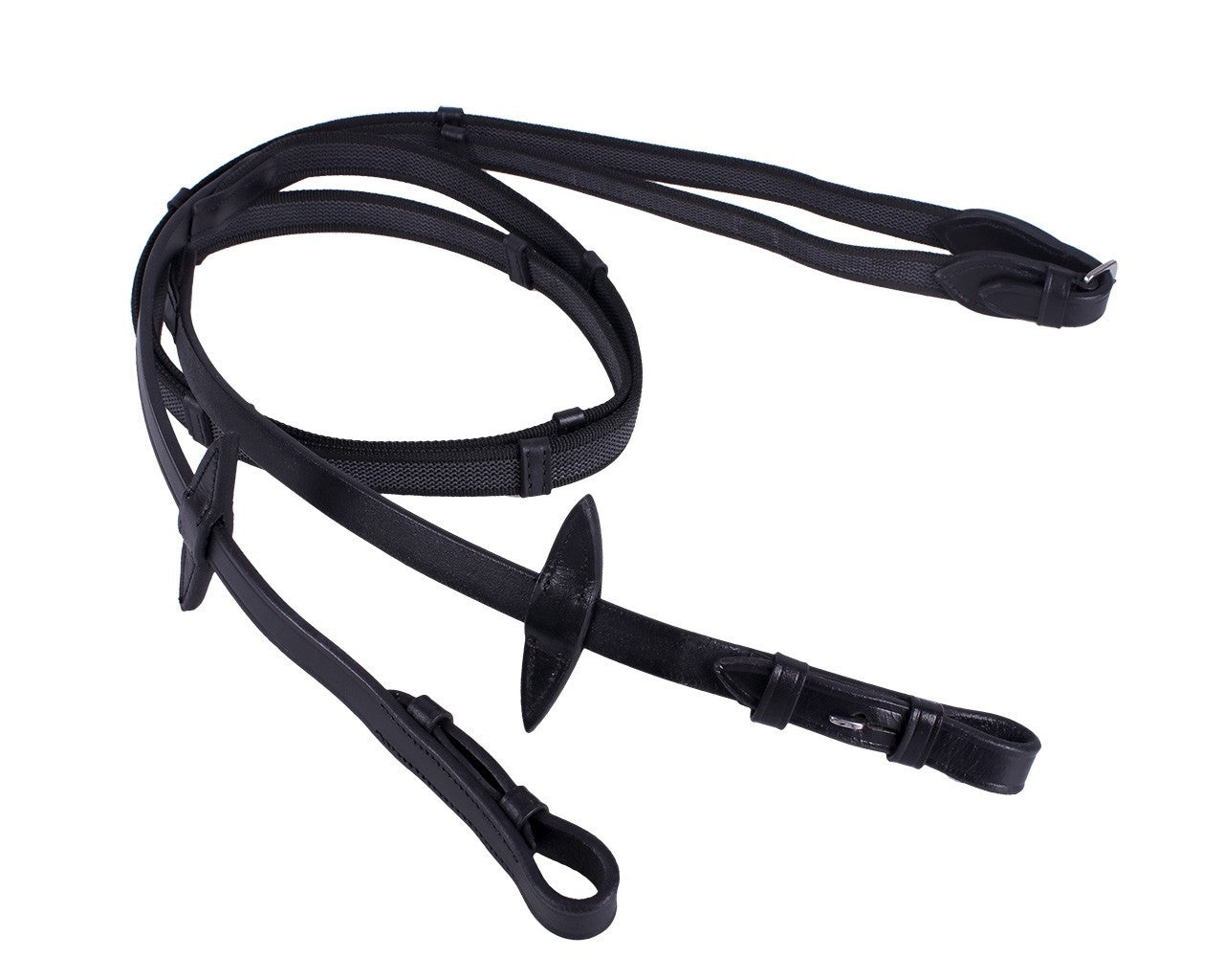 Anti-Slip Reins with Leather Stops - Nags Essentials