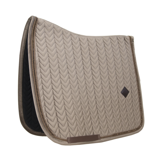 Kentucky Velvet Saddle Pad Pearls Dressage