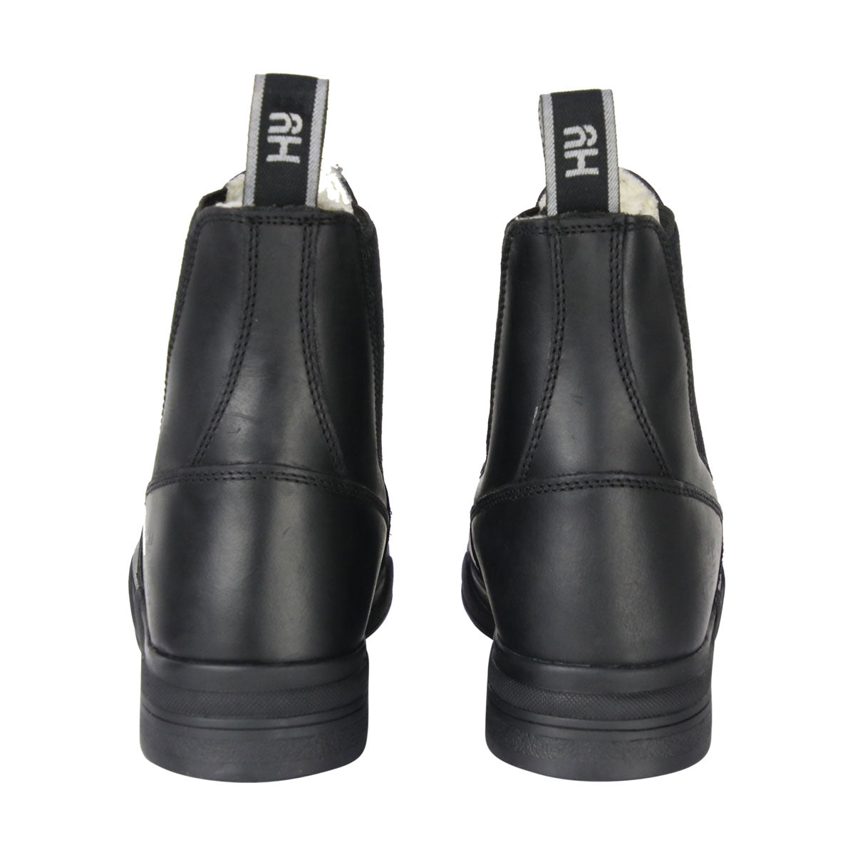 Hy Equestrian Fleece Lined Wax Leather Jodhpur Boot - Nags Essentials