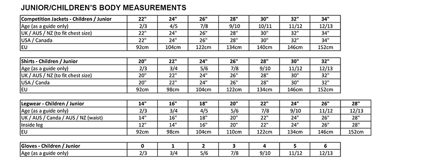 Stretch Show Gloves Child - Nags Essentials