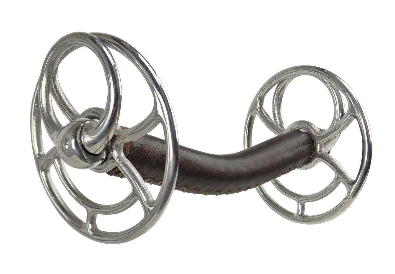 John Whitaker Leather Mouth Universal Bit - Nags Essentials