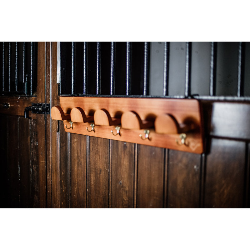 Grooming Deluxe Wooden Bridle Rack - Nags Essentials