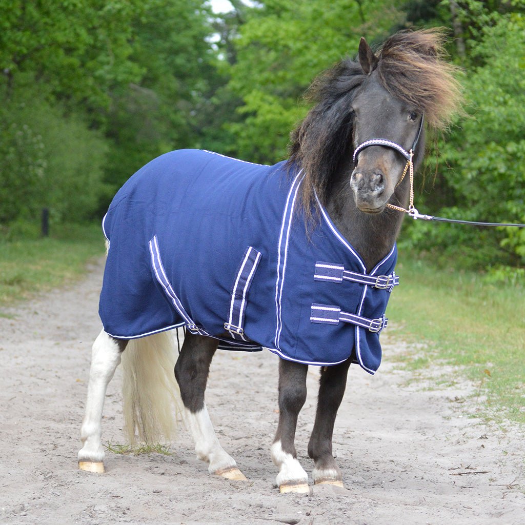 Falabella Fleece Rug - Blue - Nags Essentials
