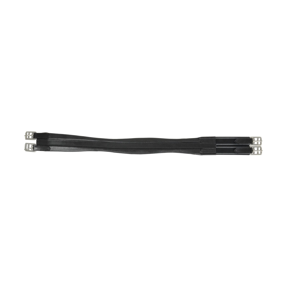 Hy Equestrian Leather Padded Atherstone Girth - Elasticated One End - Nags Essentials