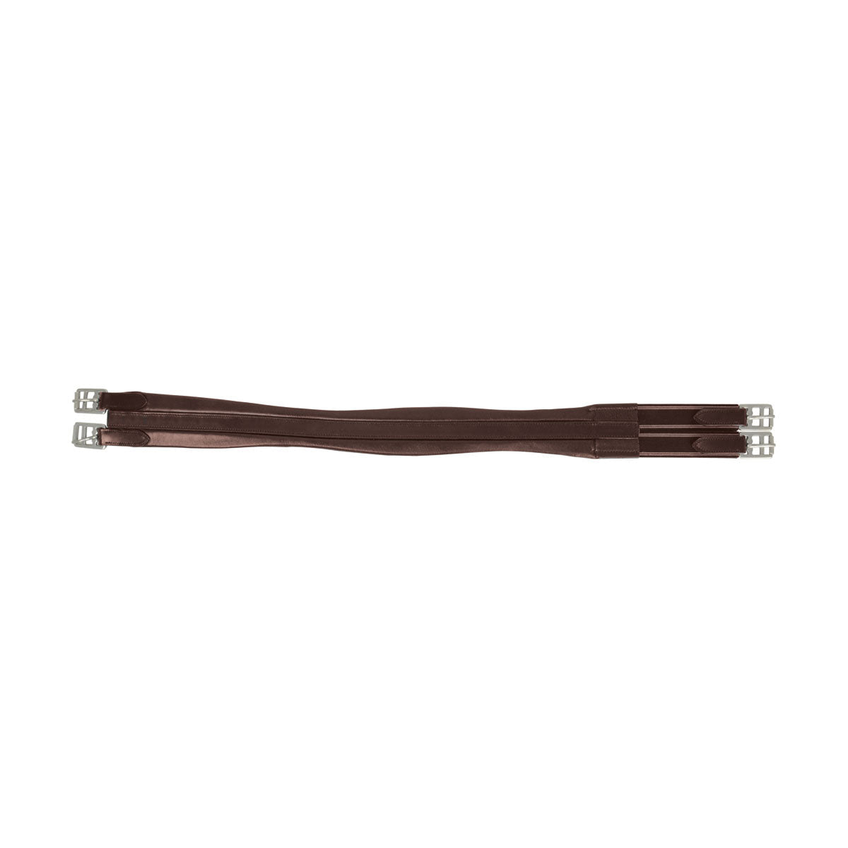 Hy Equestrian Leather Padded Atherstone Girth - Elasticated One End - Nags Essentials