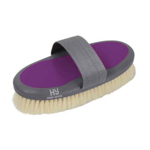 Hy Sport Active Goat Hair Body Brush - Nags Essentials