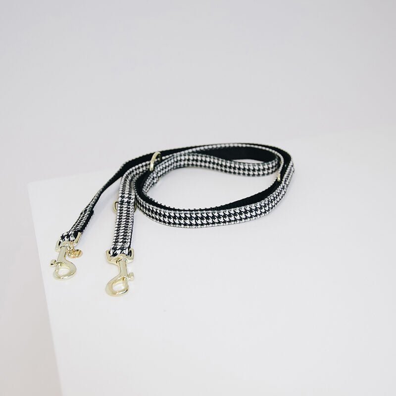 Kentucky Pied-de-Poule Dog Lead - Nags Essentials