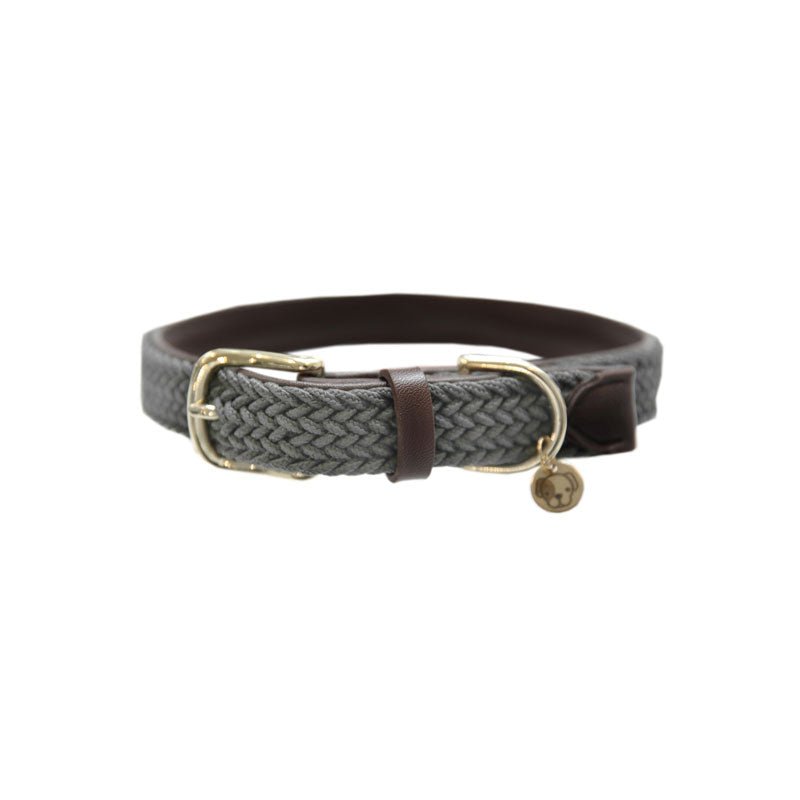 Kentucky Plaited Nylon Dog Collar - Nags Essentials