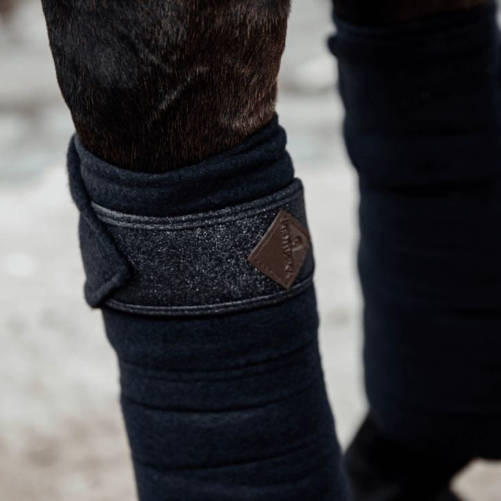 Kentucky Polar Fleece Glitter Exercise Bandages - Nags Essentials