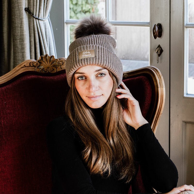 Kentucky PomPom Beanie Hat - Nags Essentials