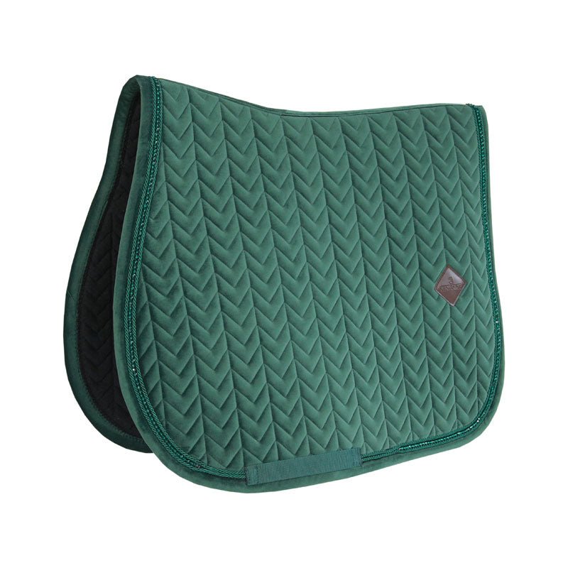 Kentucky Velvet Saddle Pad With Pearls Jumping - Nags Essentials