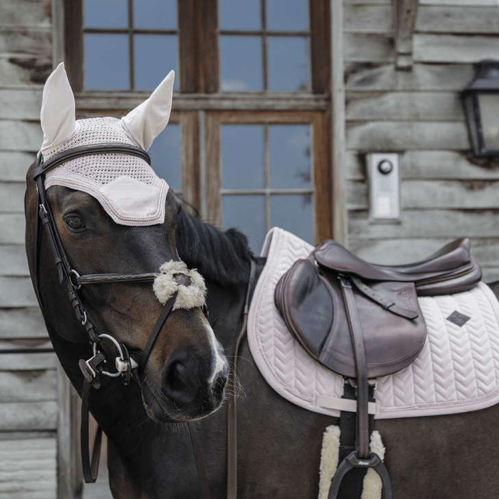 Kentucky Velvet Saddle Pad With Pearls Jumping - Nags Essentials
