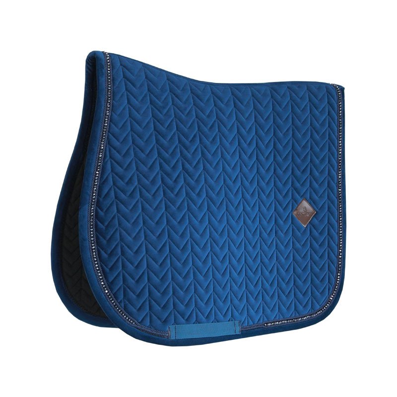 Kentucky Velvet Saddle Pad With Pearls Jumping - Nags Essentials