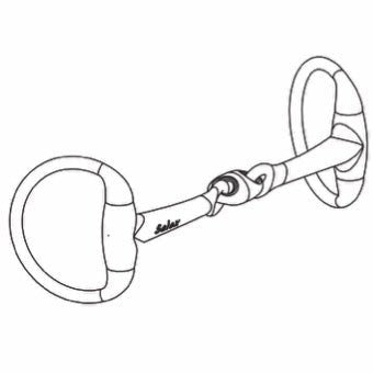 Neue Schule Tranz Angled Lozenge Eggbutt Snaffle - Nags Essentials