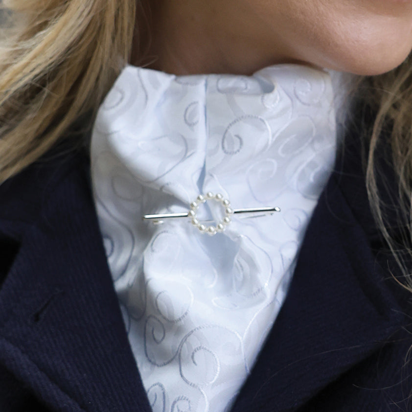 Deluxe Halo Stock Pin - Silver