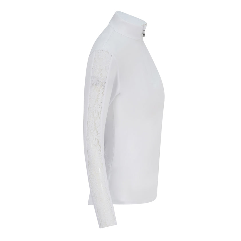 Natalia L/S Lace Competition Shirt