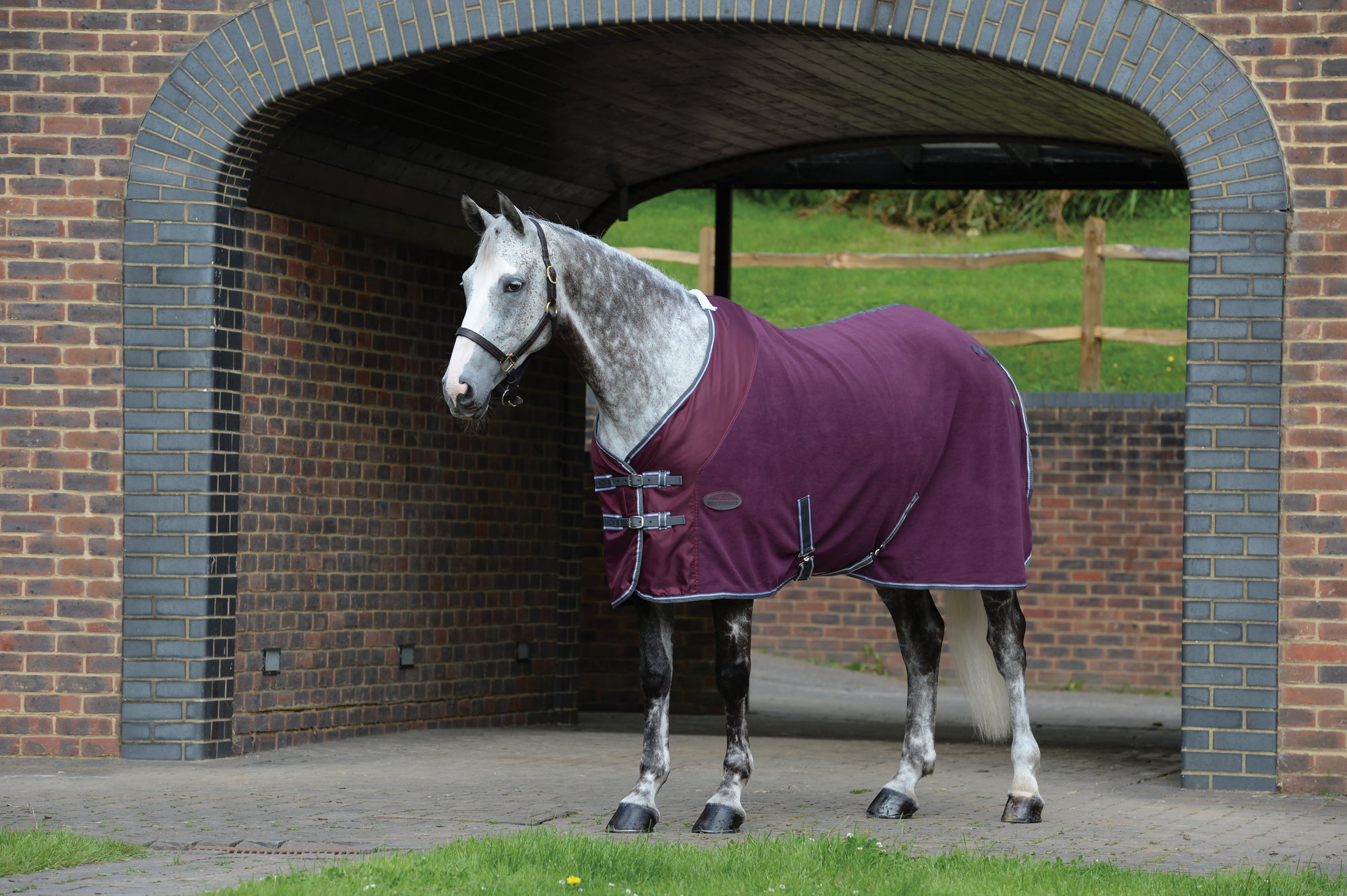Weatherbeeta Fleece Cooler Standard Neck - Dark Blue