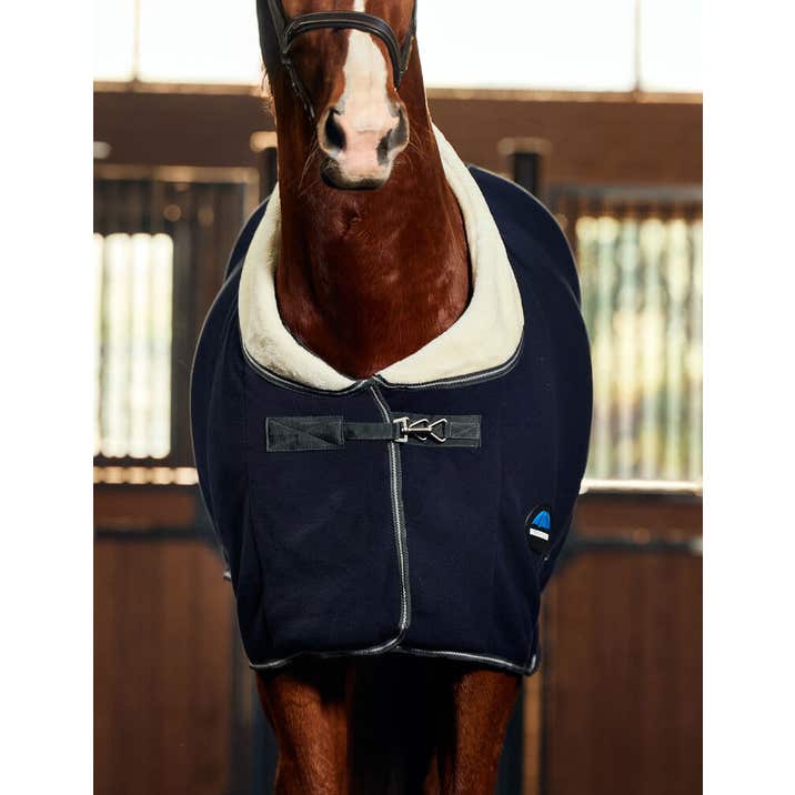 Weatherbeeta Sherpa Fleece Cooler Standard Neck- Navy