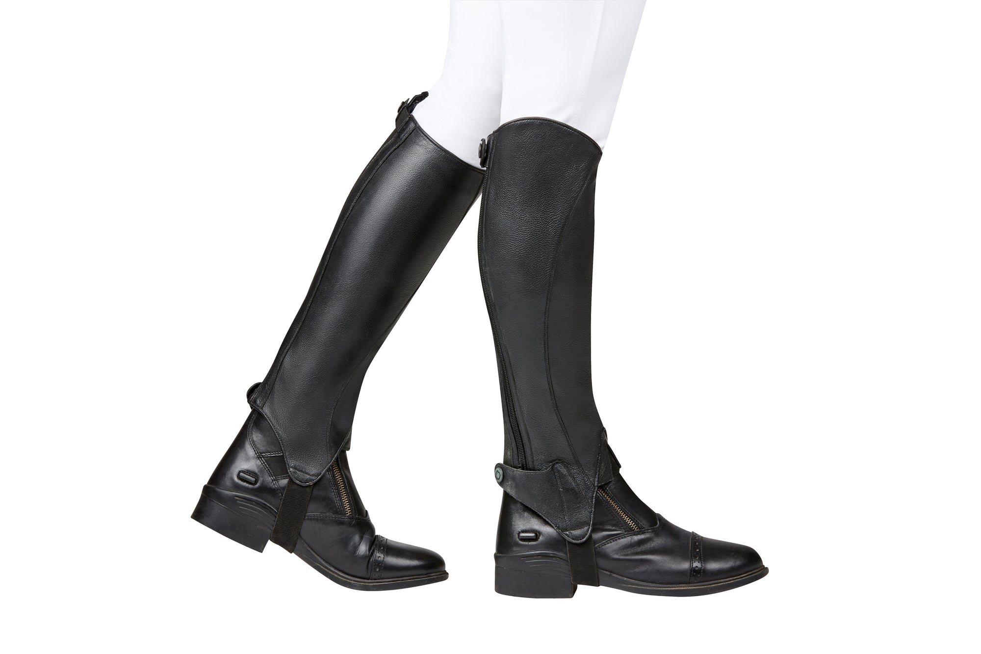Dublin Opulent Half Chaps - Black