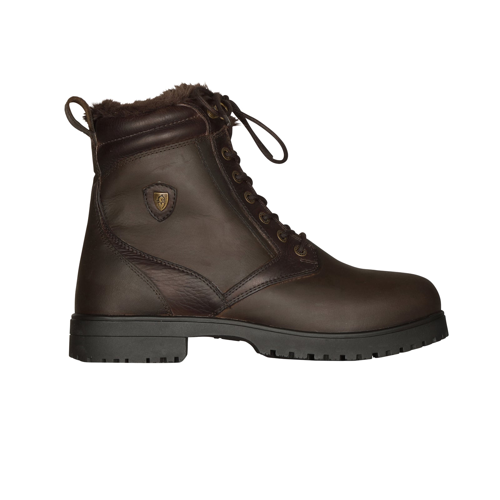 Moretta Varese Lace Short Country Boot - Brown